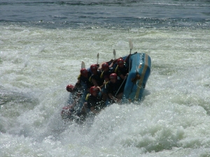 Rafting in Uganda